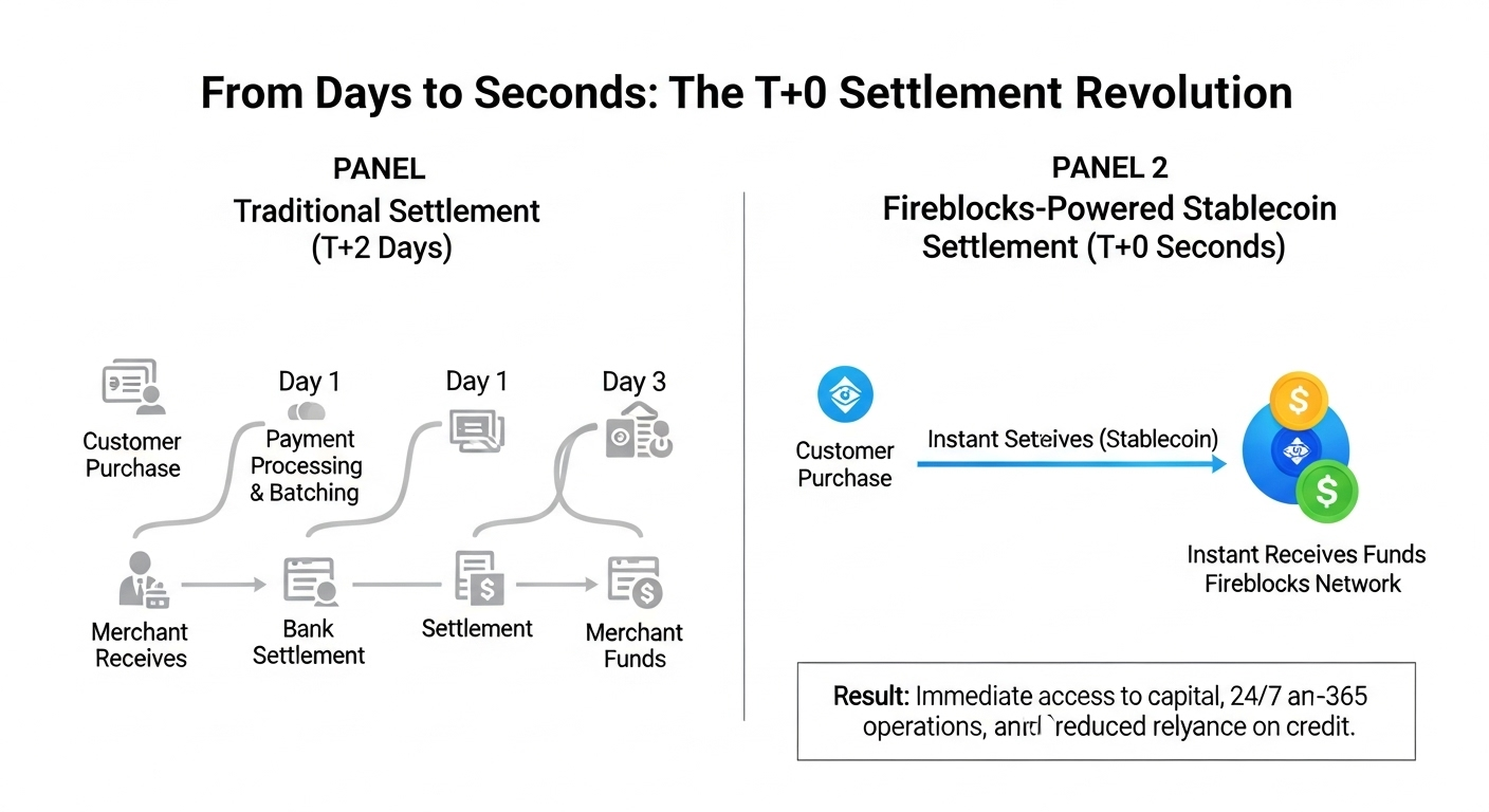 Visualizing the Shift: Traditional vs. Instant Settlement