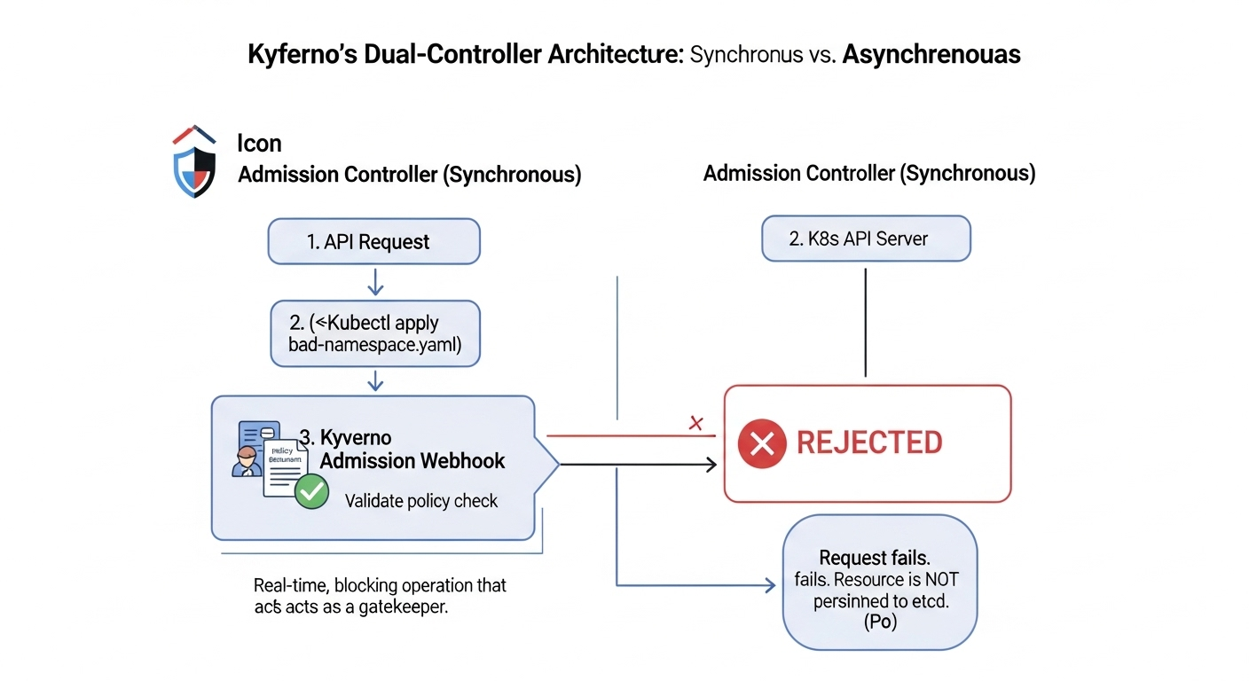 The Architectural Divide: Admission vs. Background Control