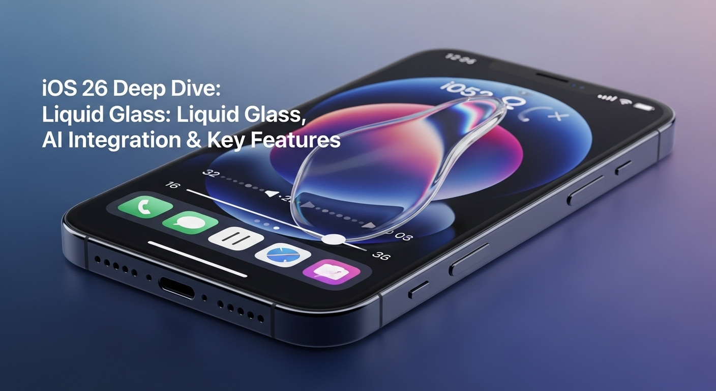 iOS 26 Deep Dive: Liquid Glass, AI Integration & Key Features